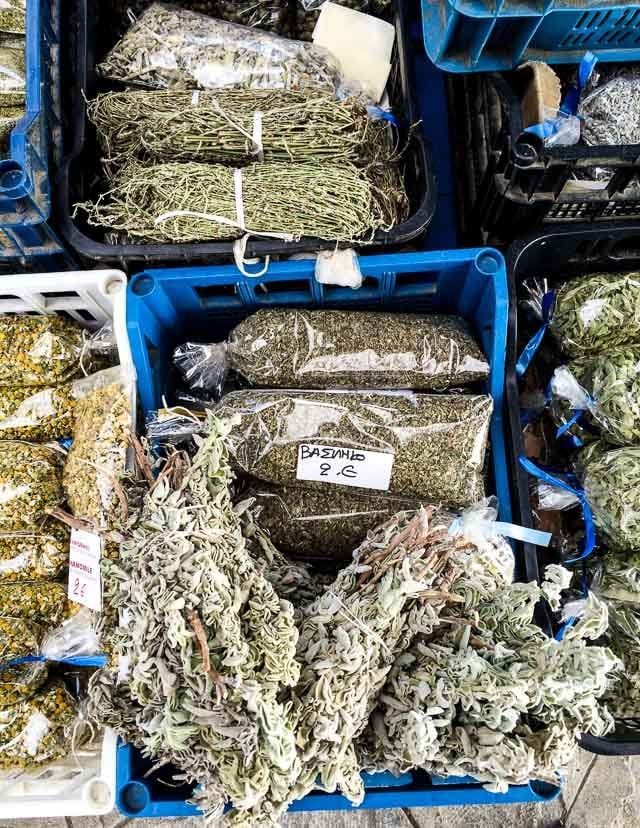 wild Greek herbs