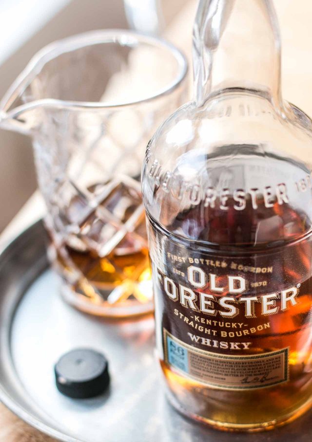 Black Manhattan Cocktail