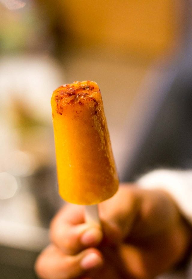 Mango paleta at Le Newyorkina ice cream 
