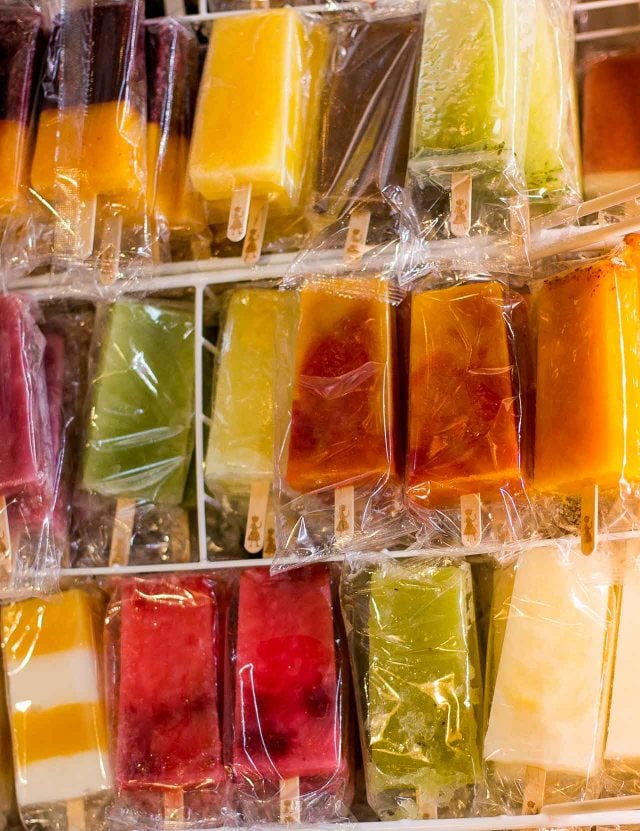 Paletas at Le Newyorkina ice cream 