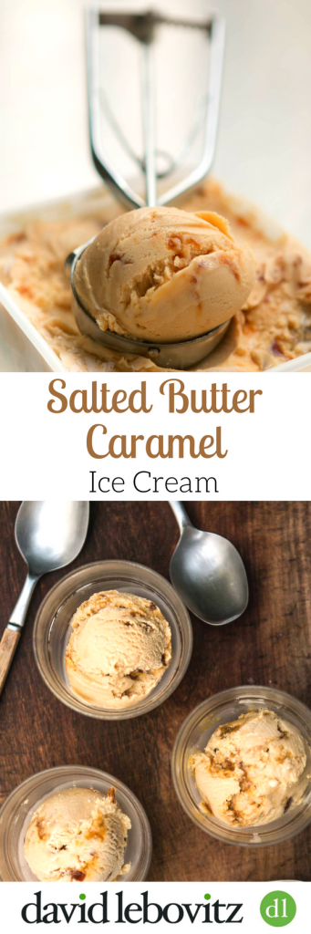 The best Salted Butter Caramel Ice Cream recipe ever! From David Lebovitz, pastry chef & author of The Perfect Scoop, churn up a batch at home.
