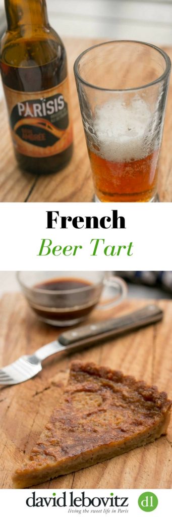A regional French pastry, Beer Tart (Tarte à la bière) is a recipe made with beer and brown sugar. A home-style dessert from the North of France.