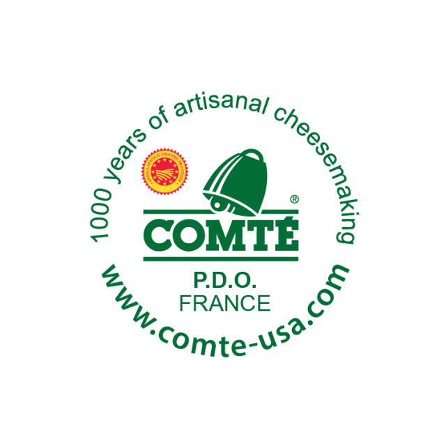 Comte cheese logo Tour sponsor